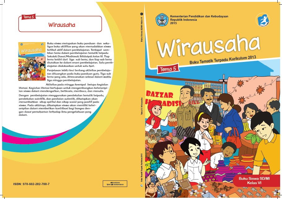 Buku Guru Tema 6 Kelas 5